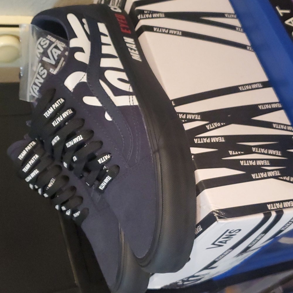 Vans X Patta Old Skool VII Lx "mean eyed cat" Size 9.5, lightly used